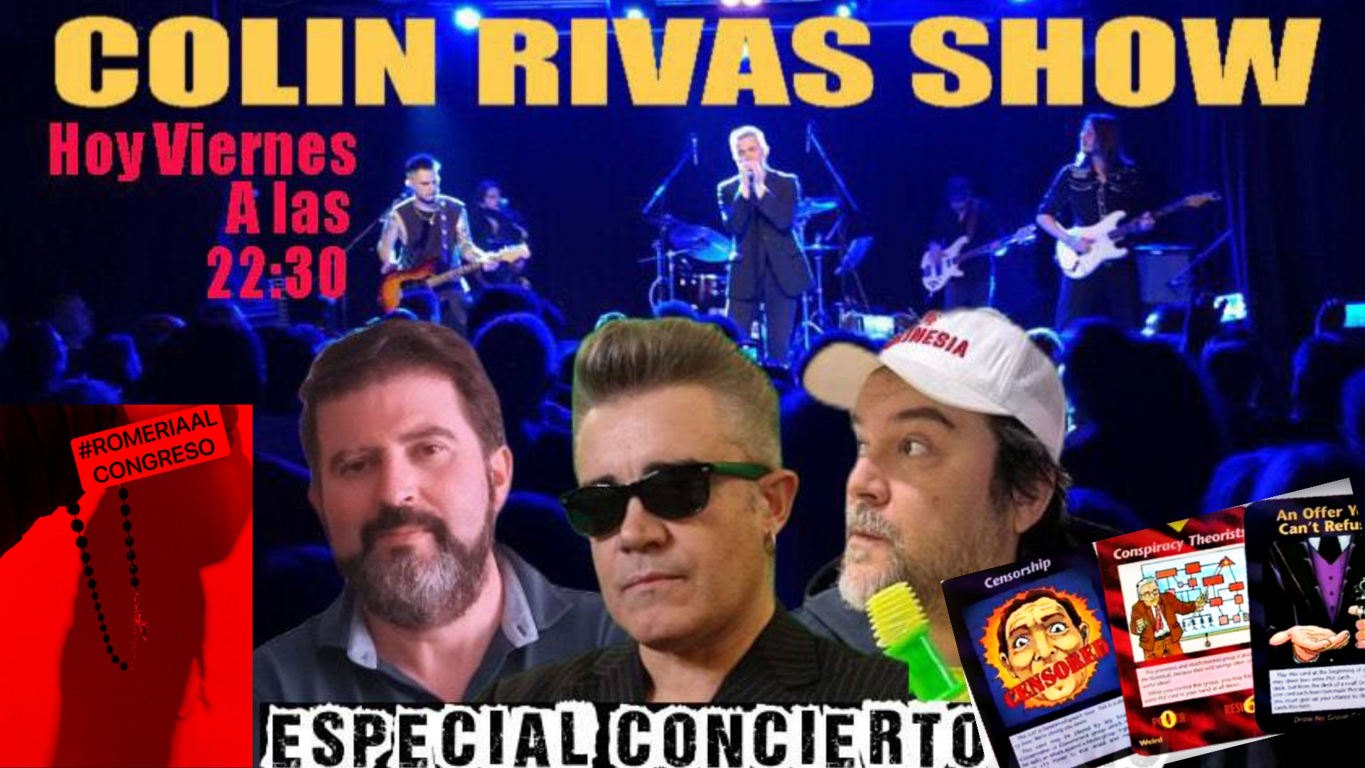 🚨PRIMICIA SOBRE CONCIERTOS Y DETENCIONES TR0MB0TICAS‼️🫥 – Colin Rivas Show